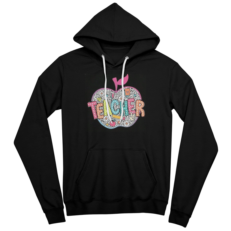 Teacher fleece hoodie