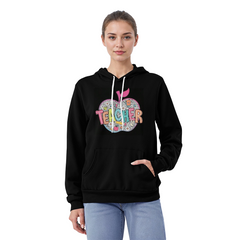 Teacher fleece hoodie