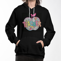 Teacher fleece hoodie