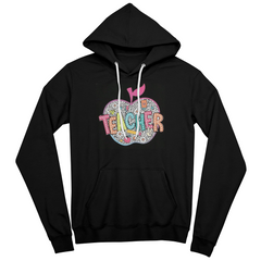 Teacher fleece hoodie
